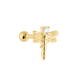 Bee Ohr Piercing Gold